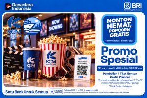 Promo Spesial Karyawan SADP : Beli 1 Tiket Nonton di KCM, Gratis Popcorn!